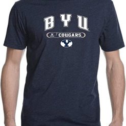 NCAA Brigham Young Cougars Dark Blue Unisex T-Shirt