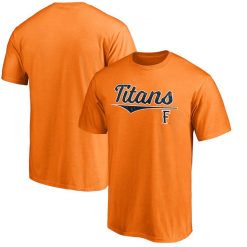 NCAA Cal State Fullerton Titans Orange Unisex T-Shirt