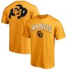 NCAA Colorado Buffaloes Gold T-Shirt