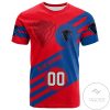 NCAA DePaul Blue Demons Custom Number Sport Style T-Shirt