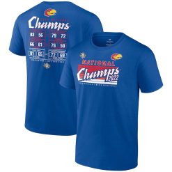 NCAA Kansas Jayhawks Champions Schedule 2022 T-Shirt