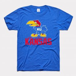 NCAA Kansas Jayhawks Big Logo T-Shirt