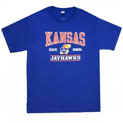 NCAA Kansas Jayhawks Blue T-Shirt