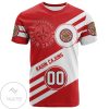 NCAA Louisiana Ragin’ Cajuns Custom Number Sport Style Logo T-Shirt