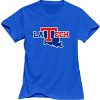 NCAA Louisiana Tech Bulldogs Blue Unisex T-Shirt