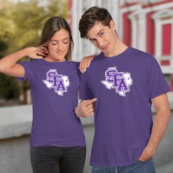 NCAA Stephen F. Austin Lumberjacks Purple Unisex T-Shirt