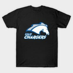 NCAA UAH Chargers Unisex T-Shirt Black