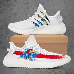 NCAA Kansas Jayhawks Yeezy Boost Sneakers V1