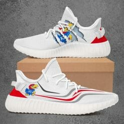 NCAA Kansas Jayhawks Yeezy Boost Sneakers V3