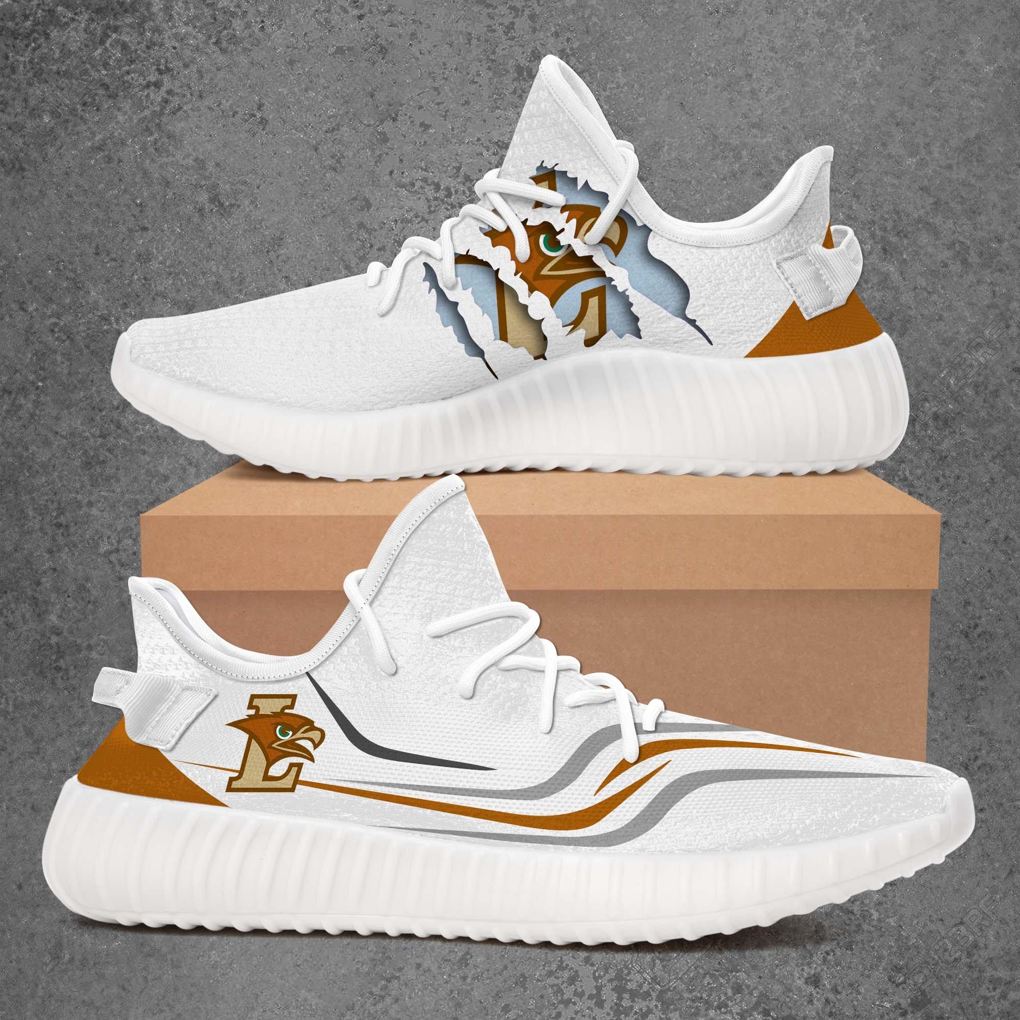 NCAA Lehigh Mountain Hawks Yeezy Boost Sneakers V3