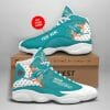 NFL Miami Dolphins Custom Name Air Jordan 13 Shoes V1