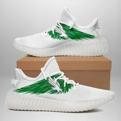 NCAA North Texas Mean Green Yeezy Boost Sneakers V4