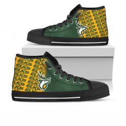 Alternative view of CFL Edmonton Elks High Top Shoes