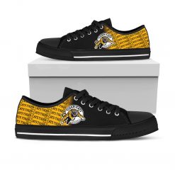 Alternative view of CFL Hamilton Tiger-Cats Low Top Shoes