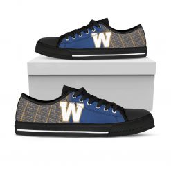 Alternative view of CFL Winnipeg Blue Bombers Low Top Shoes