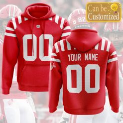 CFL Calgary Stampeders Custom Name Number Jersey Pullover Hoodie