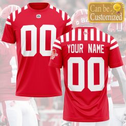 CFL Calgary Stampeders Custom Name Number Jersey T-Shirt