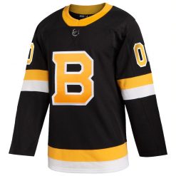 Alternative view of Boston Bruins Black 2019-2020 Alternate Custom NHL Authentic Jersey