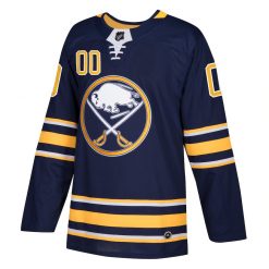 Alternative view of Buffalo Sabres Navy 2021 Custom NHL Authentic Jersey