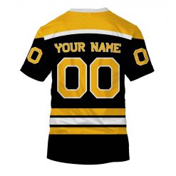 Alternative view of NHL  Boston Bruins 2020 Home Jersey T-Shirt