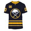 NHL Buffalo Sabres Custom Name Number 2020 Home Jersey T-Shirt