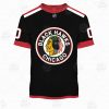NHL Chicago Blackhawks Custom Name Number 2021 Reverse Retro Alternate Jersey T-Shirt