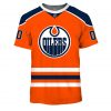 NHL Edmonton Oilers Custom Name Number 2020 Home Jersey T-Shirt