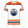 NHL Edmonton Oilers Custom Name Number 2021 Reverse Retro Alternate Jersey T-Shirt