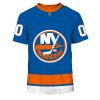 NHL New York Islanders Custom Name Number 2020 Home Jersey T-Shirt