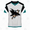 NHL San Jose Sharks Custom Name Number 2021 Reverse Retro Alternate Jersey T-Shirt