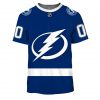 NHL Tampa Bay Lightning Custom Name Number 2020 Home Jersey T-Shirt