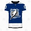 NHL Tampa Bay Lightning Custom Name Number 2021 Reverse Retro Alternate Jersey T-Shirt