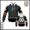 NHL Vegas Golden Knights Custom Name Number 2020 Home Jersey Pullover Hoodie