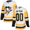 Pittsburgh Penguins White Custom NHL Authentic Jersey