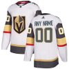 Vegas Golden Knights White Away Custom NHL Authentic Jersey