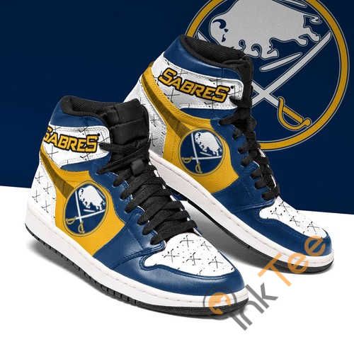 NHL Buffalo Sabres Air Jordan 1 High Sneakers