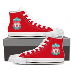 Liverpool FC Red High Top Shoes