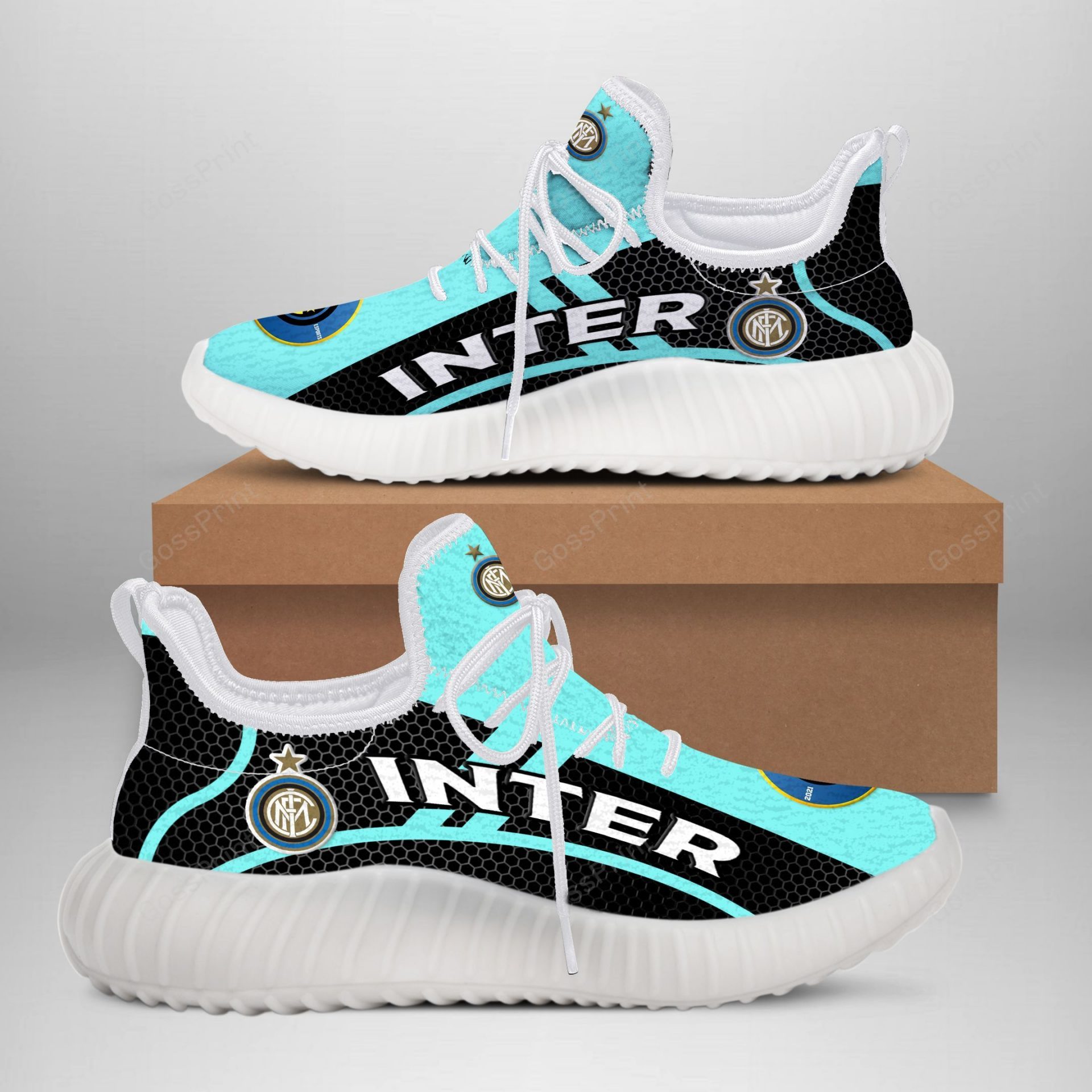Inter Milan Blue Black Reze Sneakers