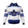 NHL Toronto Maple Leafs Custom Name Number Autism Awareness Pullover Hoodie