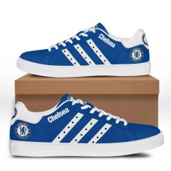 Chelsea FC Blue White Stan Smith Shoes