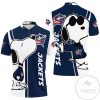 NHL Columbus Blue Jackets Snoopy Lover Polo Shirt