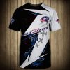 NHL Columbus Blue Jackets Thunder Design T-Shirt