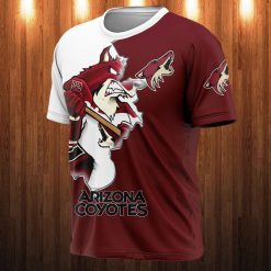 NHL Arizona Coyotes Cartoon Graphic T-Shirt