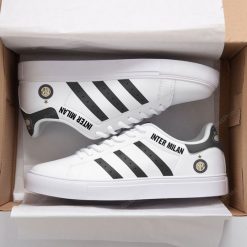 Alternative view of Inter Milan White Black Stan Smith Shoes
