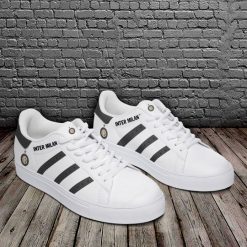 Inter Milan White Black Stan Smith Shoes