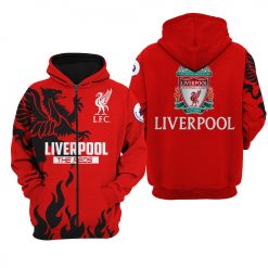 Liverpool FC The Reds Zip Up Hoodie