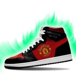 Alternative view of Manchester United Air Jordan 1 High Sneakers