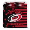 NHL Carolina Hurricanes Star Mashup Column Bedding Set