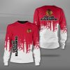 NHL Chicago Blackhawks Red White Sweatshirt