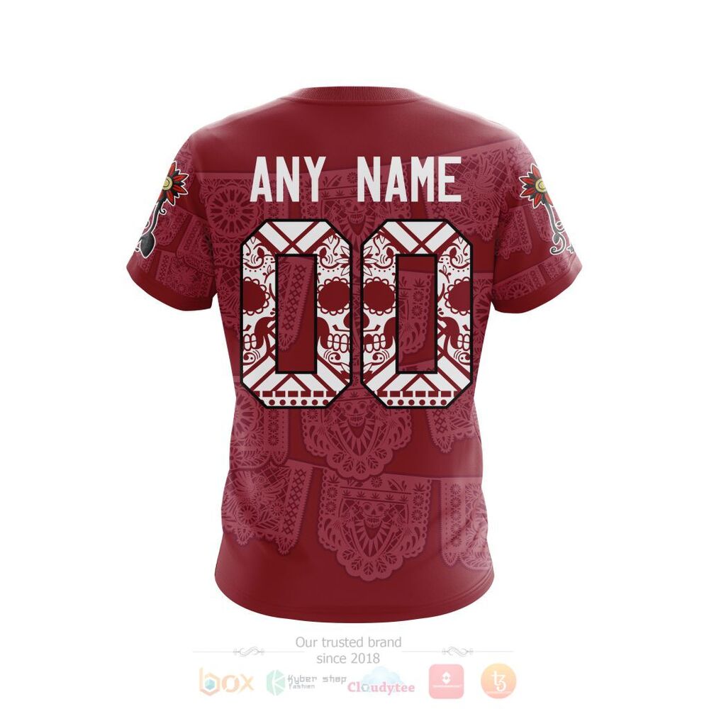 NHL Arizona Coyotes Custom Name Number Specialized Heritage Kits T-Shirt NHL Arizona Coyotes Custom Name Number Specialized Heritage Kits T-Shirt